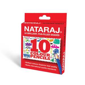 Nataraj Colour Pencils 10shades